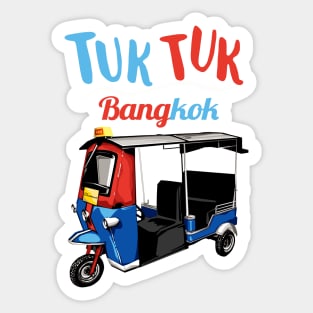 Tuk Tuk Bangkok Thailand Sticker